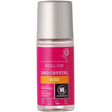 Urtekram -  Urtekram Dezodorant w kulce różany BIO, 50 ml 